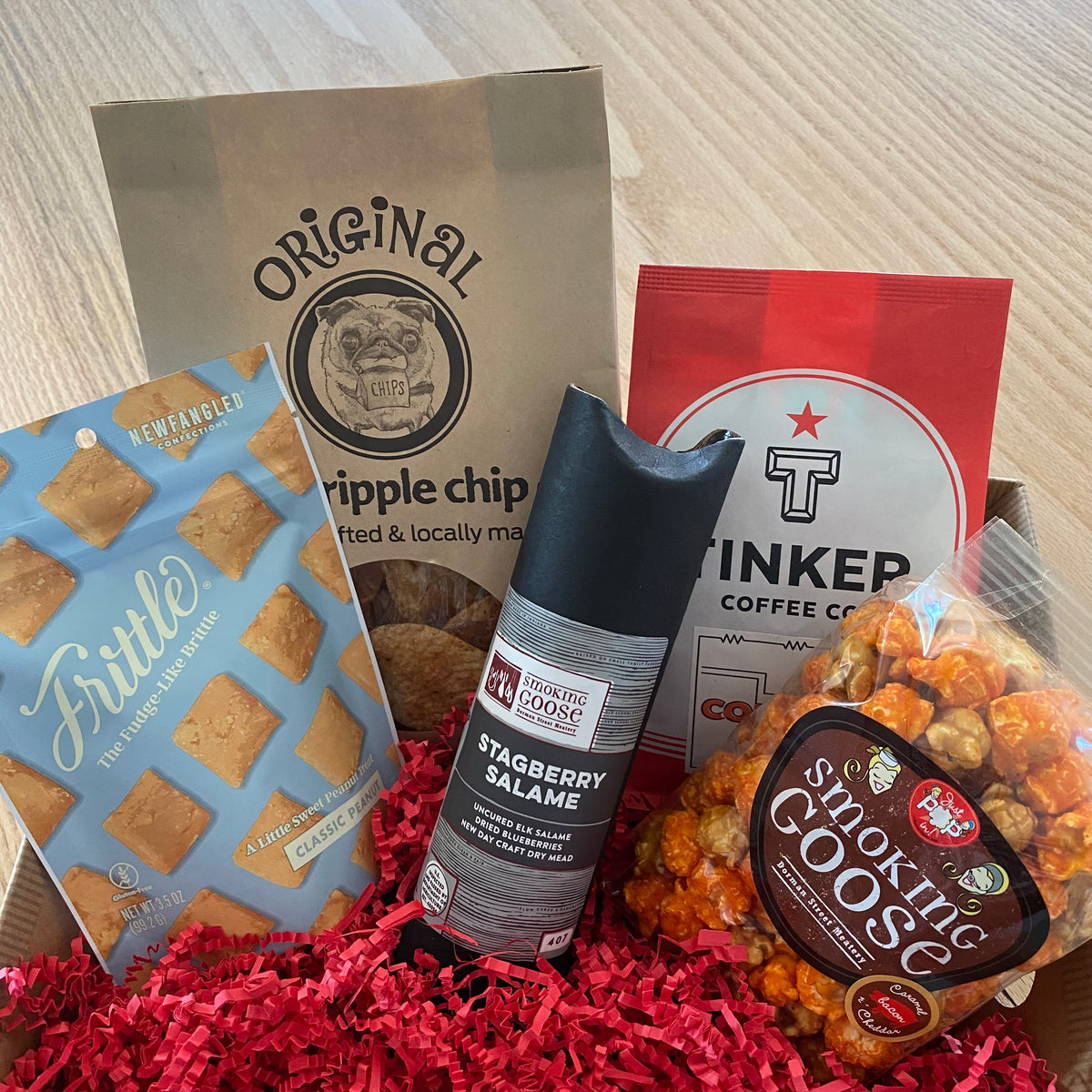 AllLocal Gift Basket Small Collection Goose Gift Shop