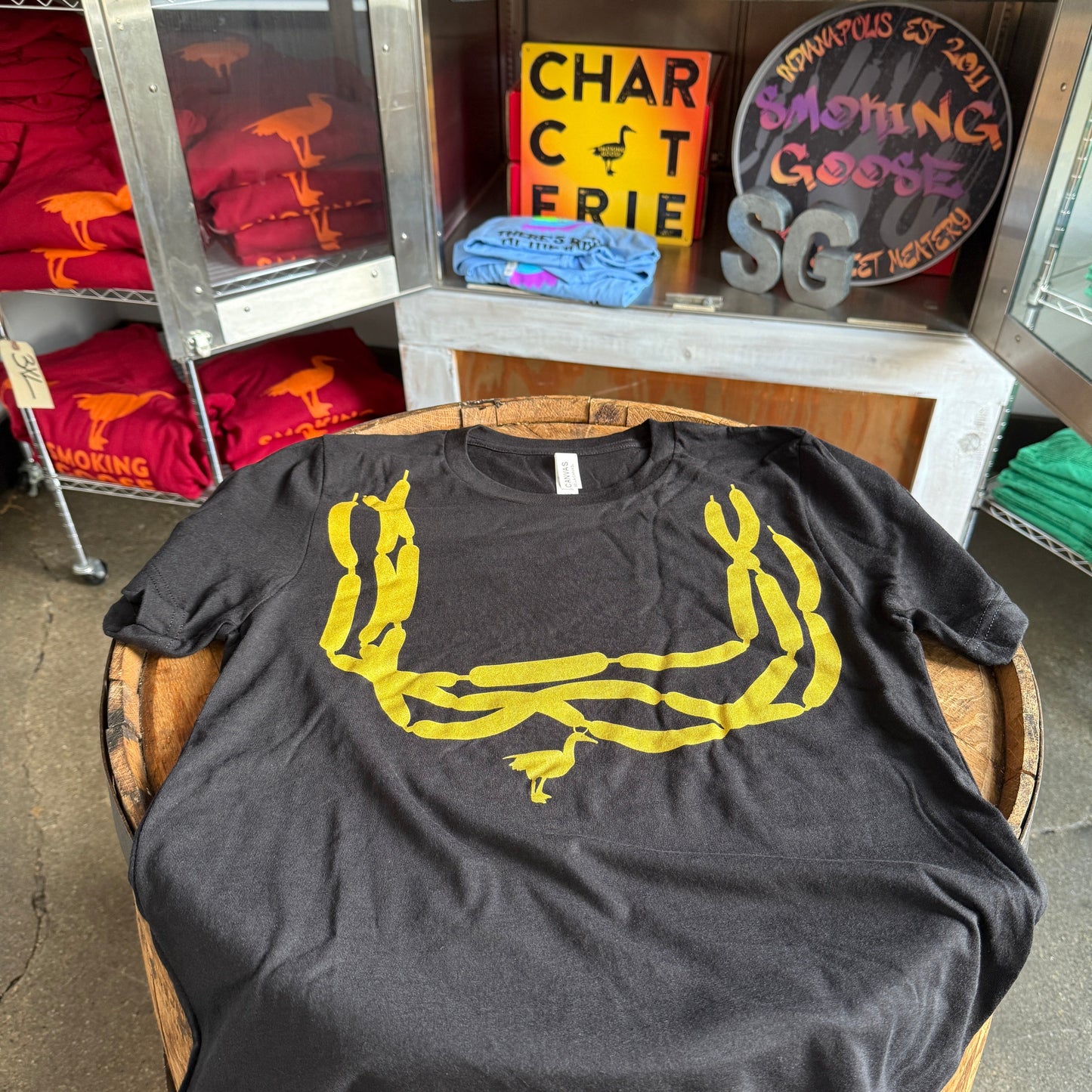 Gold Sausage Chains T-Shirt