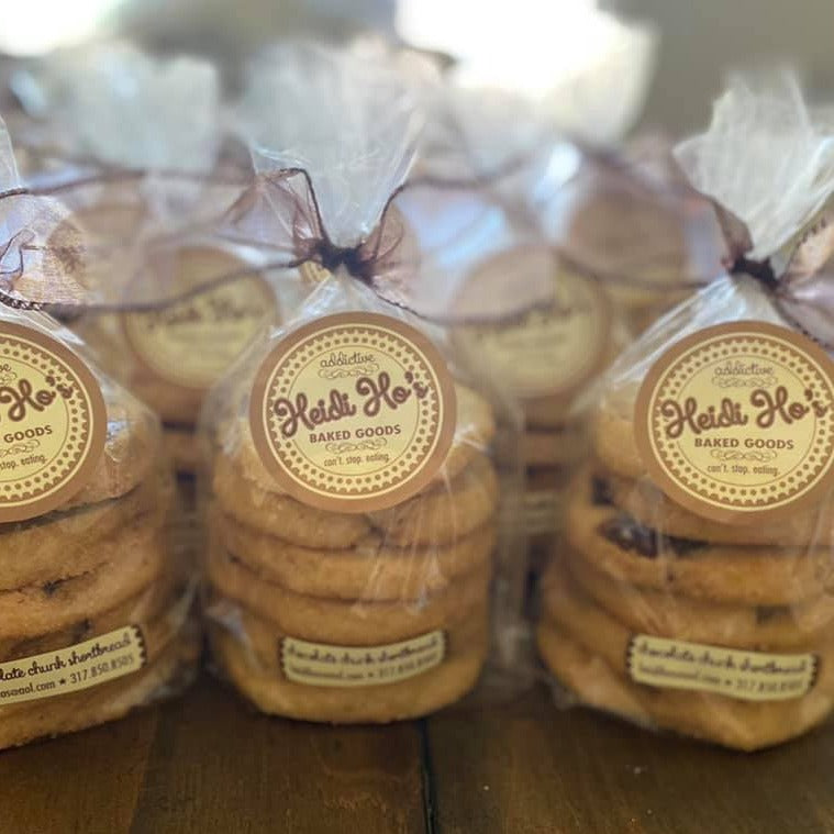 Heidi Ho's Chocolate Chunk Shortbread Cookie 6pk